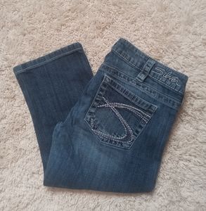 Silver jeans capris